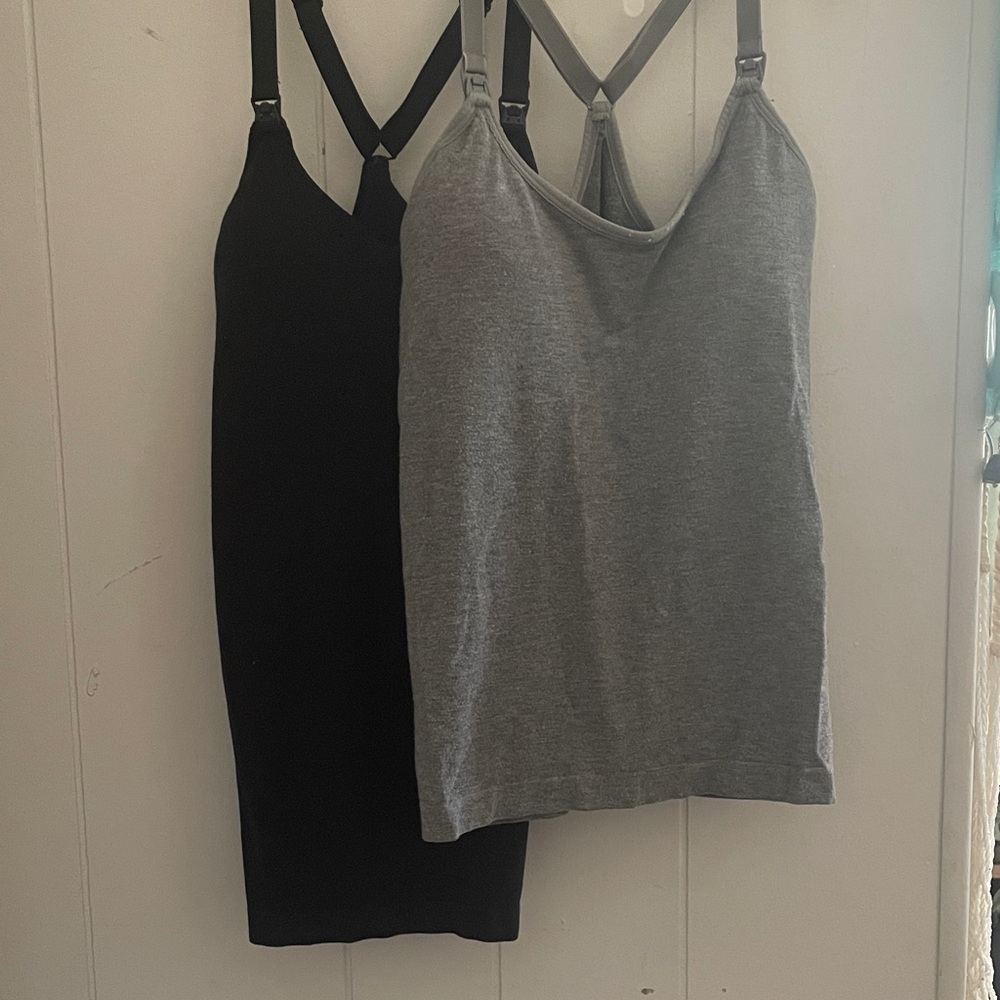 Set of 2 nursing camisoles